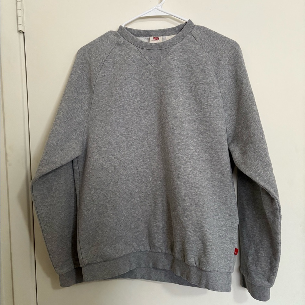 Levi's Women’s Gray Crewneck Sweater